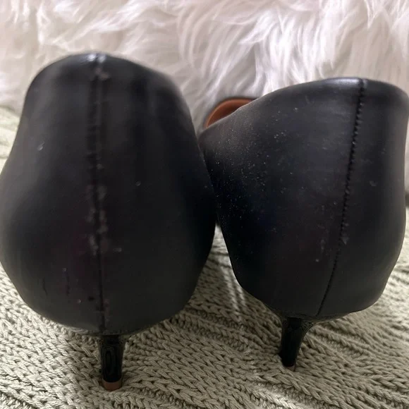 NWT Audrey Collection Black Pointed Toe Heels Size 13 - Picture 5 of 6